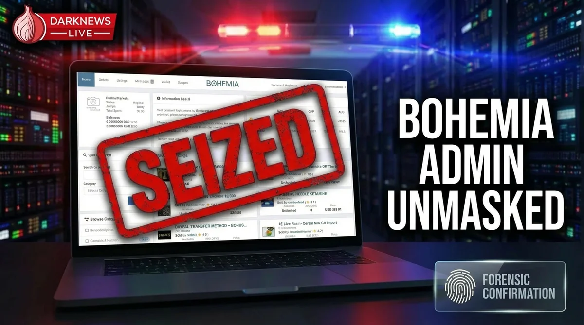 Bohemia Market's Moral Collapse: Admin Used Exit Scam Proceeds to Fund Telegram CSAM Addiction